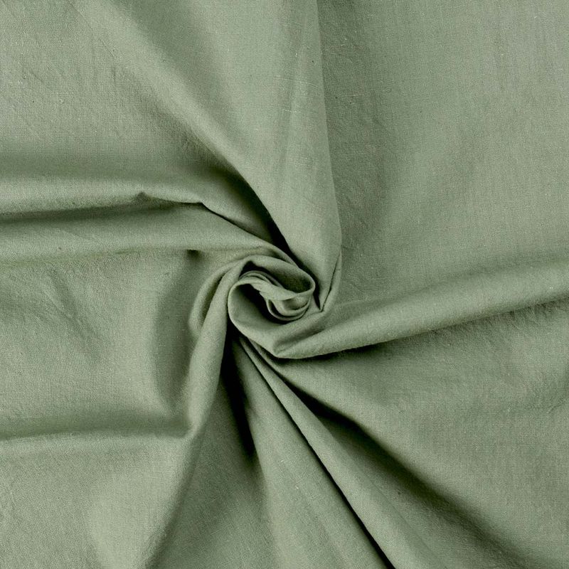 PLAIN GREEN  PURE COTTON  120 GSM HAND WOVEN FABRIC