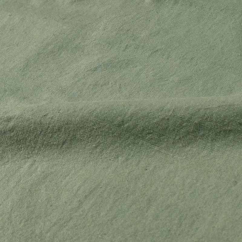 PLAIN GREEN PURE COTTON 120 GSM HAND WOVEN FABRIC