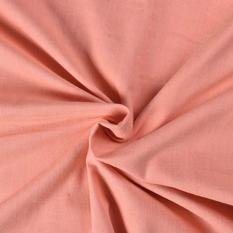 PLAIN PINK COTTON  120 GSM HAND WOVEN FABRIC