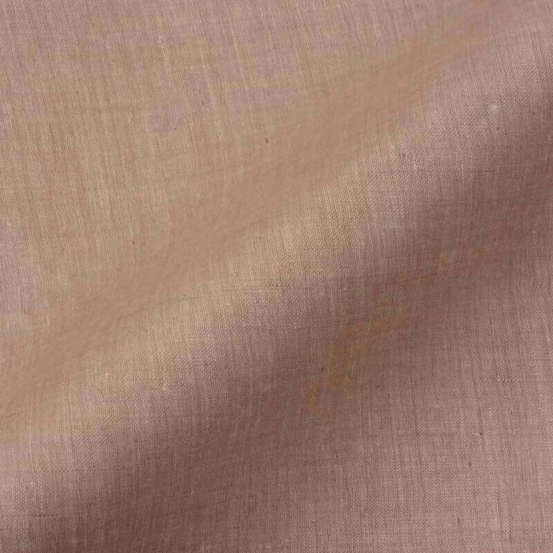 CHAMBRAY BROWN COTTON FABRIC
