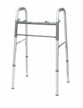 ProBasics Economy Two-Button Steel Walker without Wheels, Junior