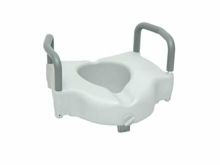 ProBasics Raised Toilet Seat with Lock and Padded Arms
