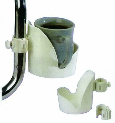 Clamp-On Cup Holder Attachment