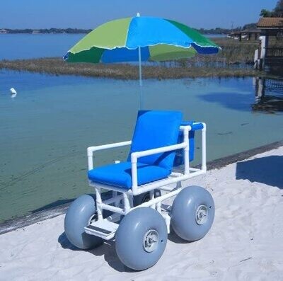 Beach Wheelchair with Large Tires