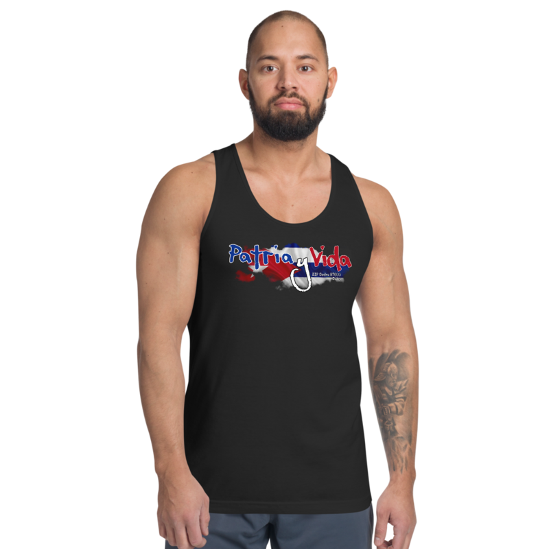 Classic tank top (unisex) Patria y Vida Zip Code 87600 Cuba