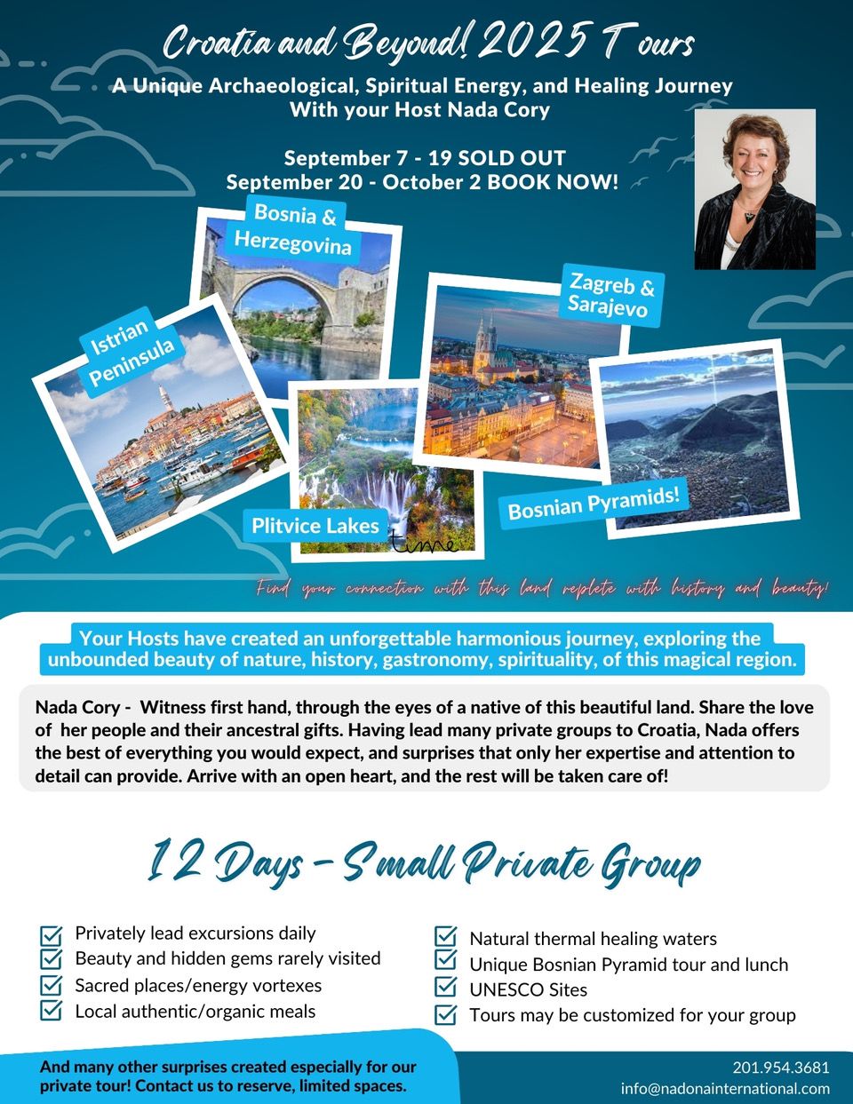 Croatia and Beyond Travel Packages SEPT 2025