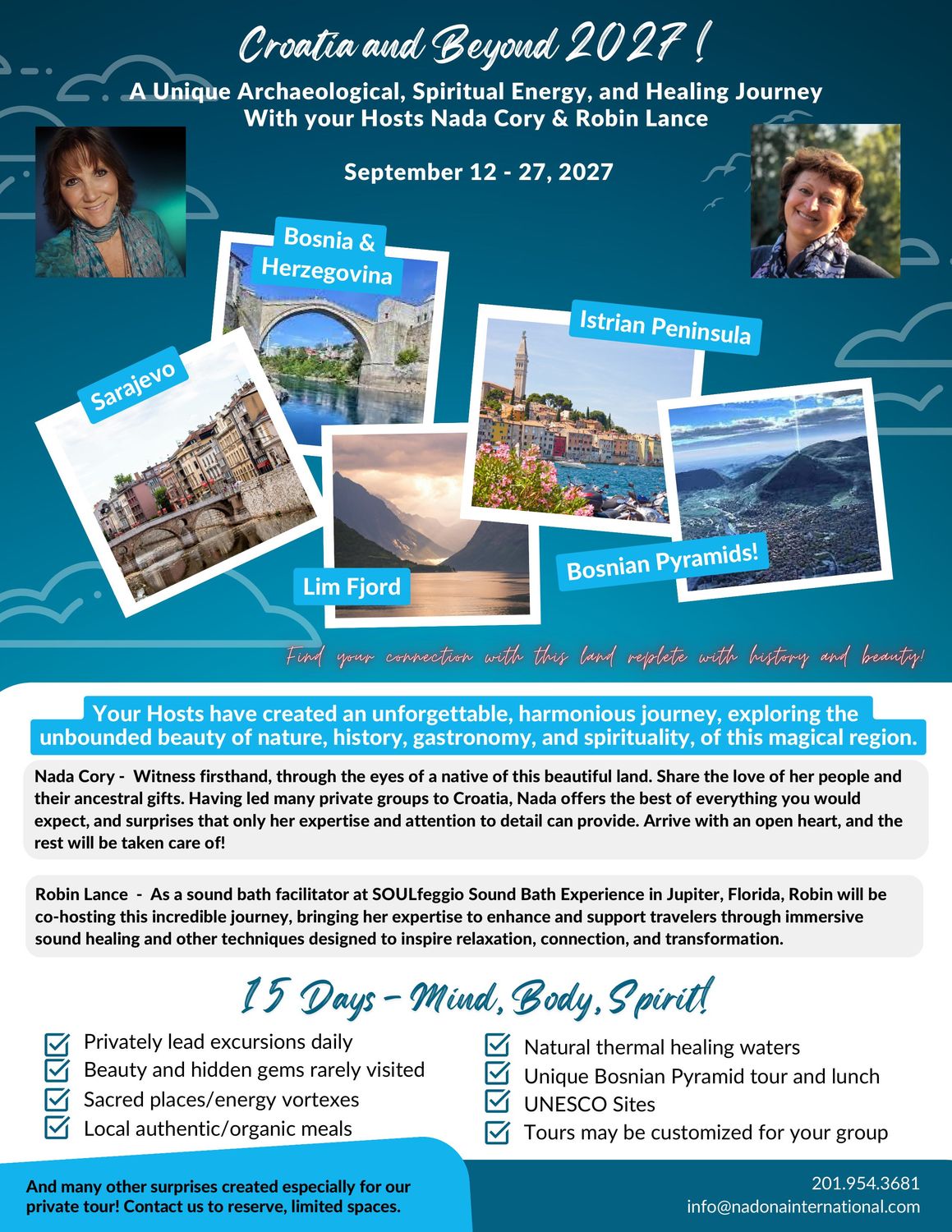 Croatia and Beyond Travel Packages SEPT 2027