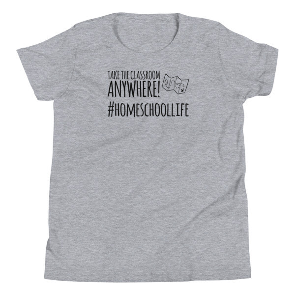 Anywhere Youth Short Sleeve T-Shirt (Black Design)