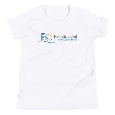 Homeschooled with Kaitlin Smith Youth Short Sleeve T-Shirt