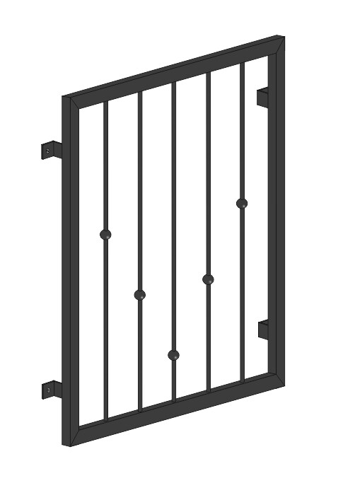 Stahl Fenstergitter