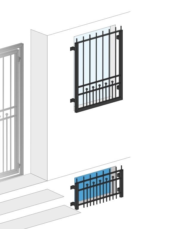 alle Fenstergitter