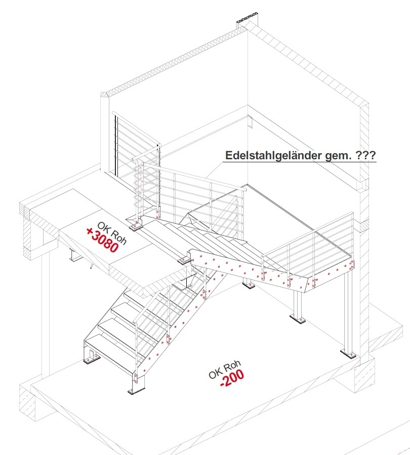 Treppengeländer BV Klähr   (0290)