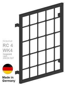 Fenstergitter Modell Rundstab  023.143