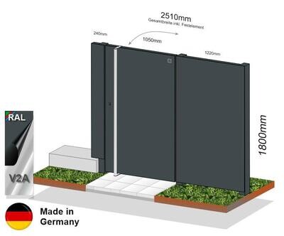 Gartentür &quot;Flatt&quot;  (023.184)