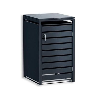 Müllbox 1er  Mülltonnenbox Modell Sichtschutz
