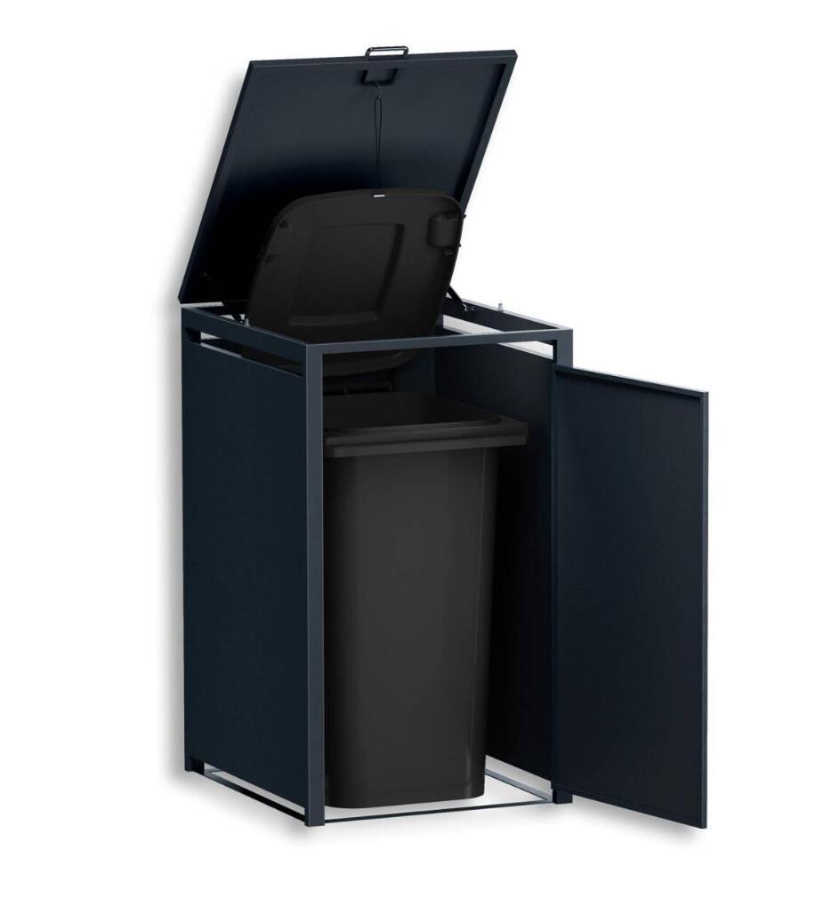 Müllbox 1er  Mülltonnenbox Modell Sichtschutz