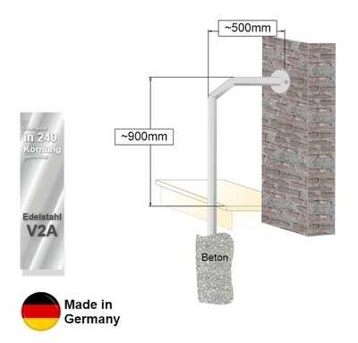 Treppen Geländer Modell 3 WT  024319
