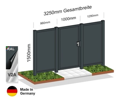 Gartentor Modell Blickdicht 024331 Gartentor Modell Blickdicht 024331