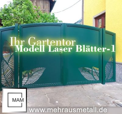 Gartentor Oberbogen Blickdicht   024410