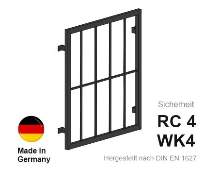 Fenstergitter Vertikalstab  025391