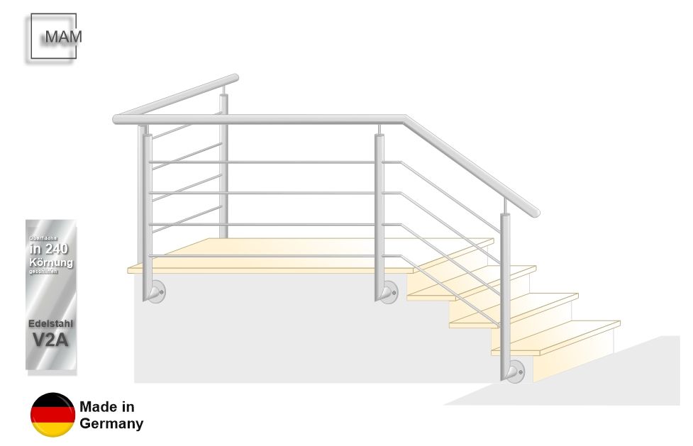 Treppen Geländer  024421
