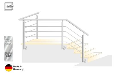 Treppen Geländer  024421