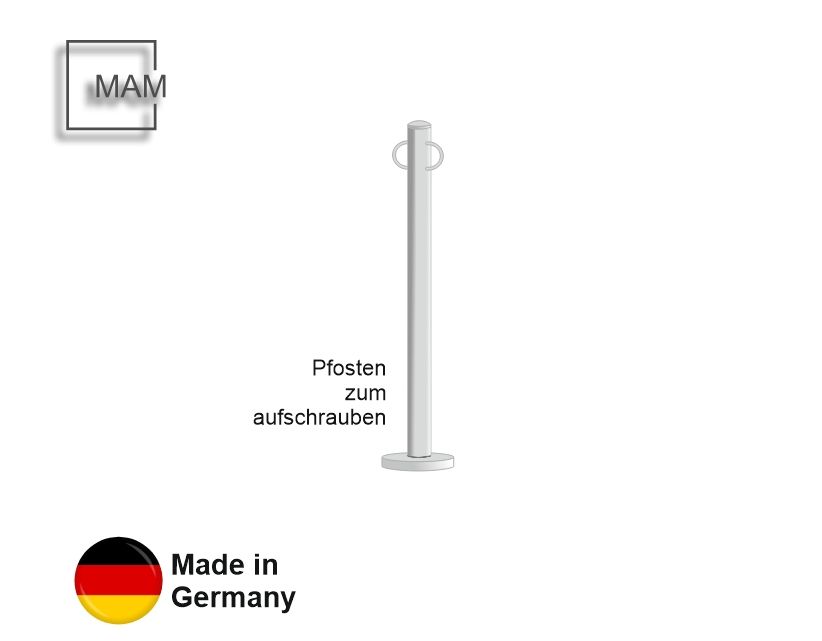 Fahrradpfosten Edelstahl