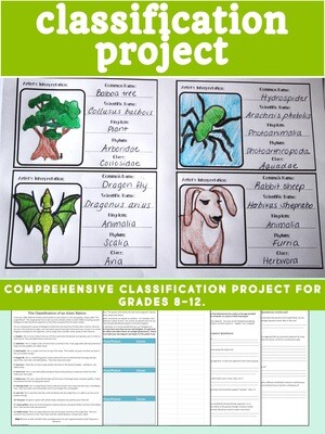 Classification Unit Bundle - Store - Biology Roots