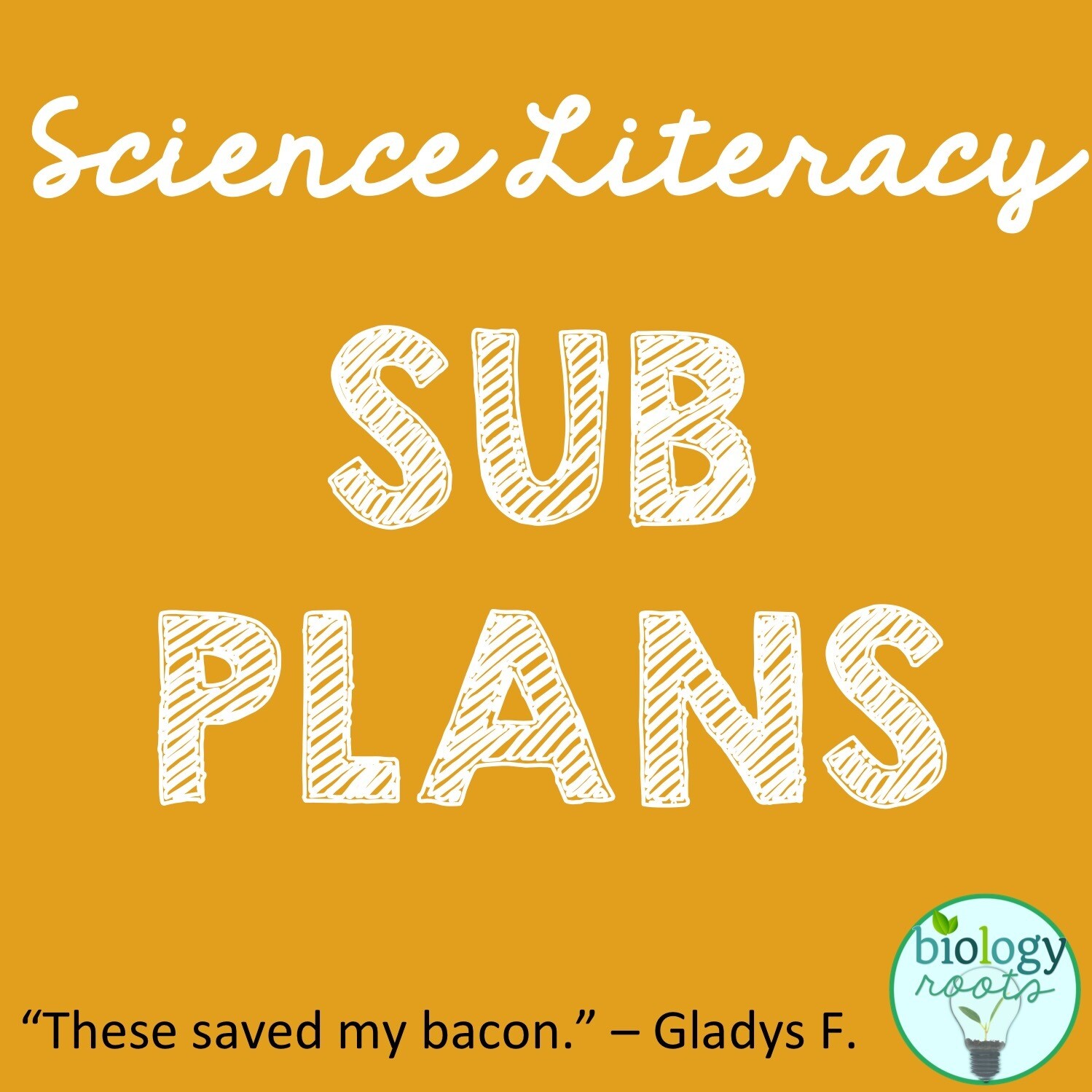 Science Literacy Sub Plans Bundle- supports digital