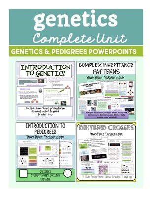 Genetics Unit Bundle