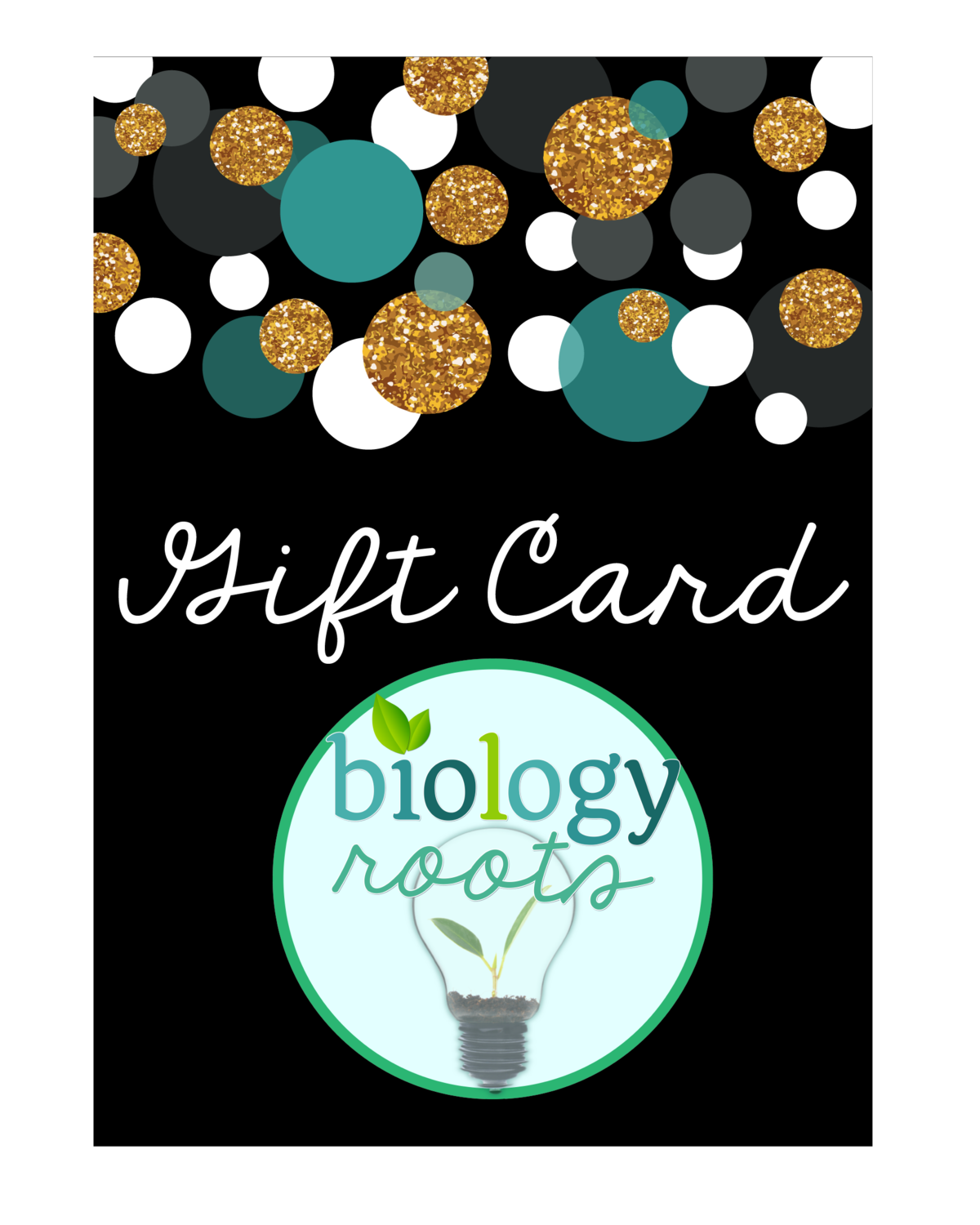 Biology Roots Gift Card
