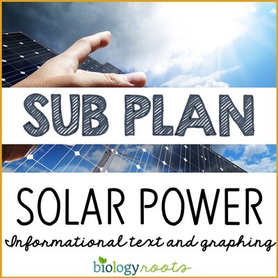 Science Literacy Sub Plan- SOLAR POWER