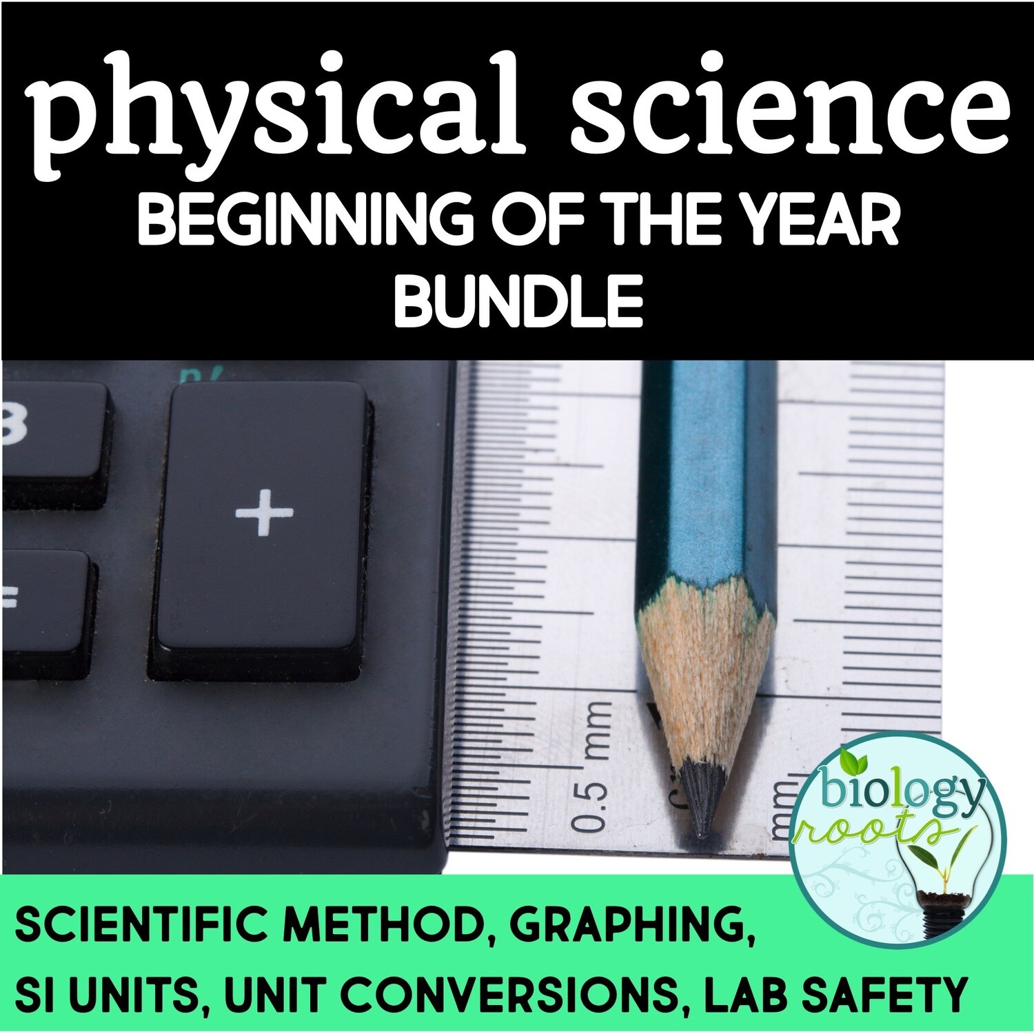 Physical Science Beginning of the Year Bundle