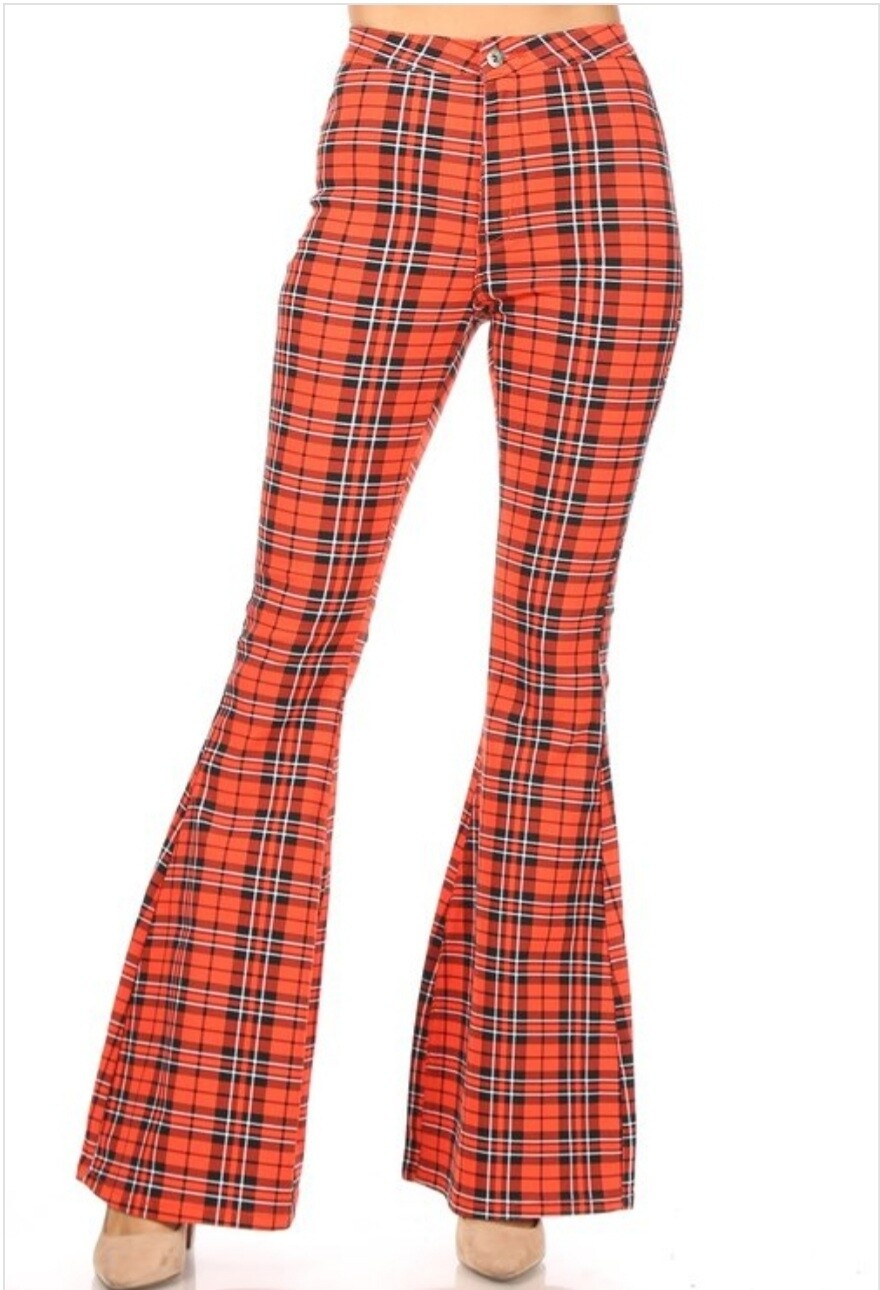 Kelly Bell Bottoms (Red)