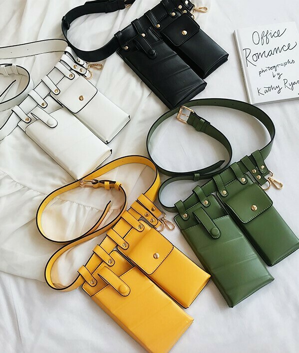 Buckle belt bags