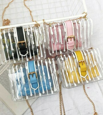 Paint dripped bags