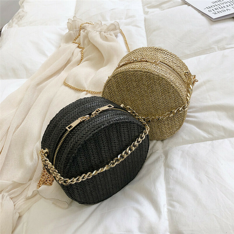 Woven round bags