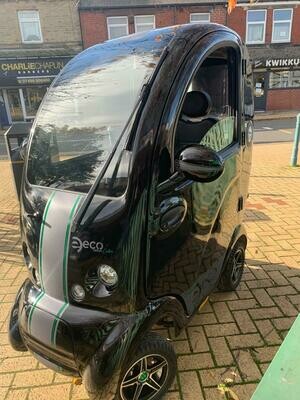 EASYLIFE ECO CABIN SCOOTER - BLACK, GREEN & CARBON - 2021 MODEL