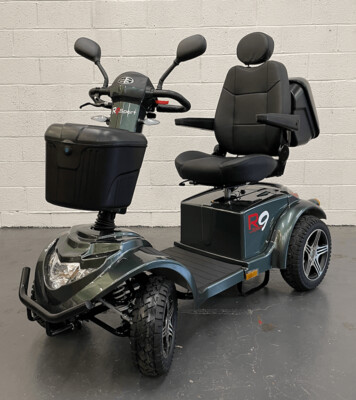 R9 MOBILITY SCOOTER (HEAVY DUTY) - RACING GREEN
