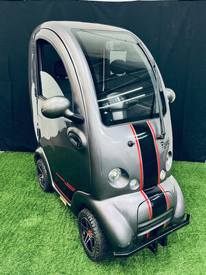 EASYLIFE ECO CABIN SCOOTER - GREY, BLACK RED - 2021 MODEL