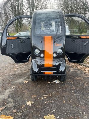 EASYLIFE ECO CABIN SCOOTER -  BLACK &amp; ORANGE - CLASSIC EDITION (NEW 2025)