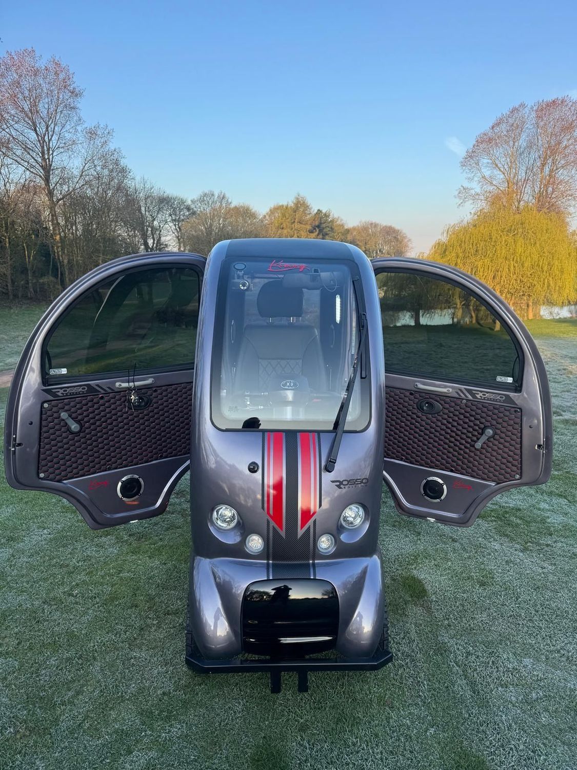 EASYLIFE ECO CABIN SCOOTER - SHARK GREY ROSSO EDITION (NEW) - 2025