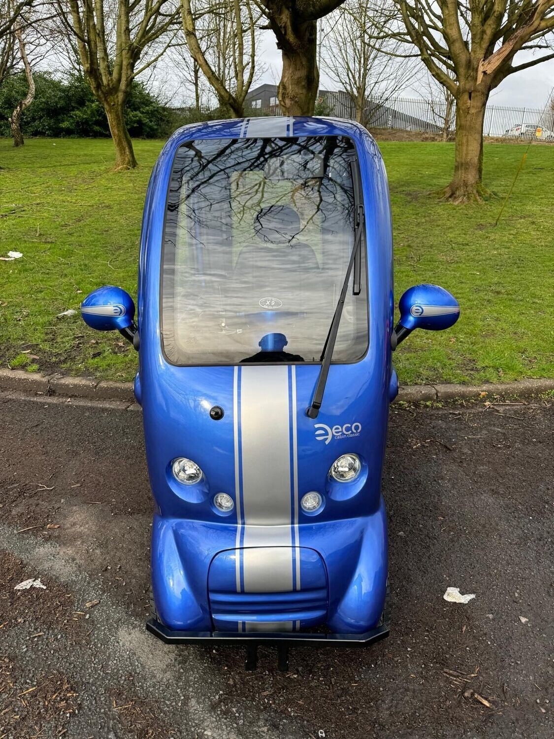 EASYLIFE ECO CABIN SCOOTER -  BLUE & SILVER - CLASSIC EDITION (NEW) - EDITION 3