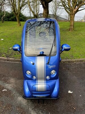 EASYLIFE ECO CABIN SCOOTER -  BLUE & SILVER - CLASSIC EDITION (NEW) - EDITION 3