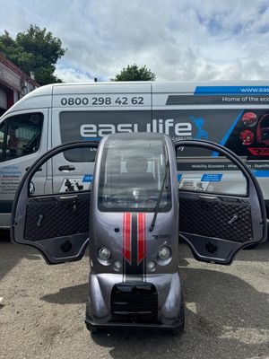 EASYLIFE ECO CABIN SCOOTER - SHARK GREY ROSSO EDITION (NEW) - 2026