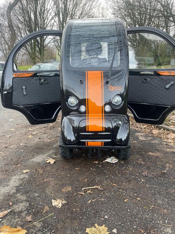 EASYLIFE ECO CABIN SCOOTER -  BLACK & ORANGE - CLASSIC EDITION (NEW 2026) - EDITION 3