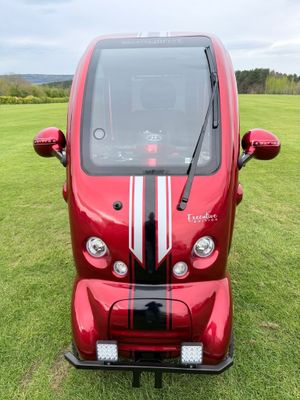 EASYLIFE ECO CABIN SCOOTER (2026) - METALLIC PORSCHE RED - EXECUTIVE EDITION - NEW - EDITION 3 EASYLIFE ECO CABIN SCOOTER (2026) - METALLIC PORSCHE RED - EXECUTIVE EDITION - NEW - EDITION 3