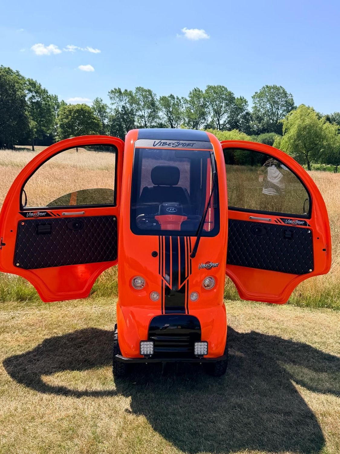 EASYLIFE ECO CABIN SCOOTER (2026) -  VIBRANT ORANGE - LIMTED VIBE EDITION - NEW