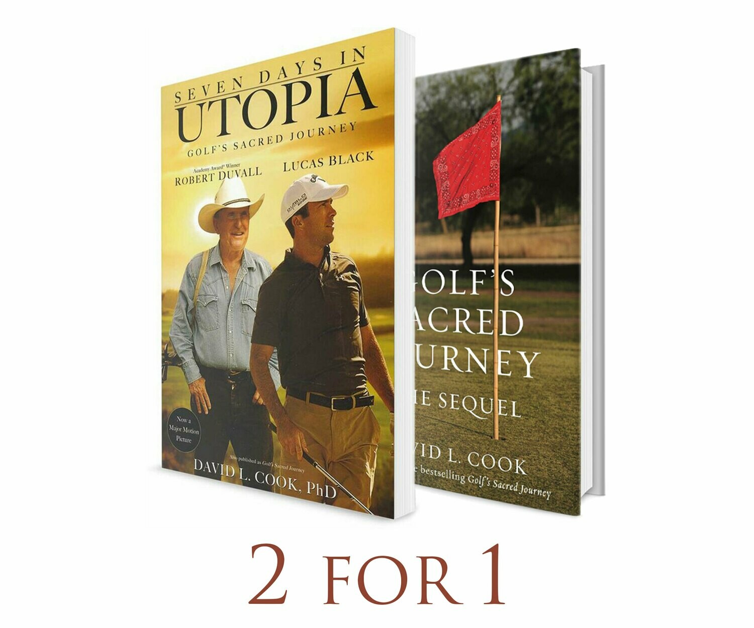 Seven Days in Utopia / Golf&#39;s Sacred Journey, the Sequel - 2 for 1 - Inspire a Friend