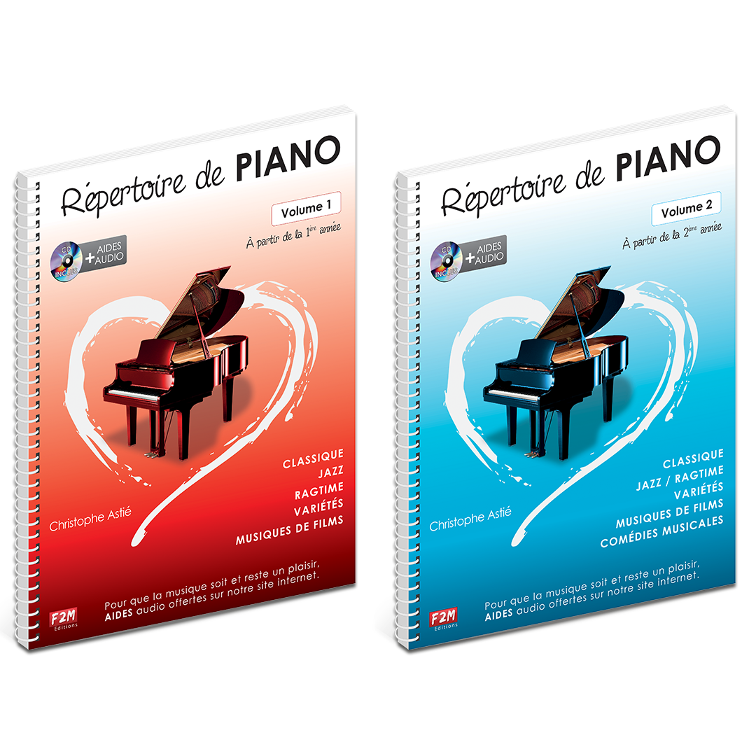 Offre DUO - Répertoire de PIANO - Vol 1 + Vol 2